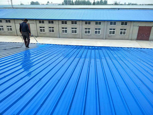 海伦 彩钢瓦喷漆翻新工业厂房、仓库